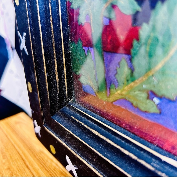 Folk Art British by Anna Pugh “Peggety and Mrs Chicky” Large Scale 23” Framed - Picture 4 of 17